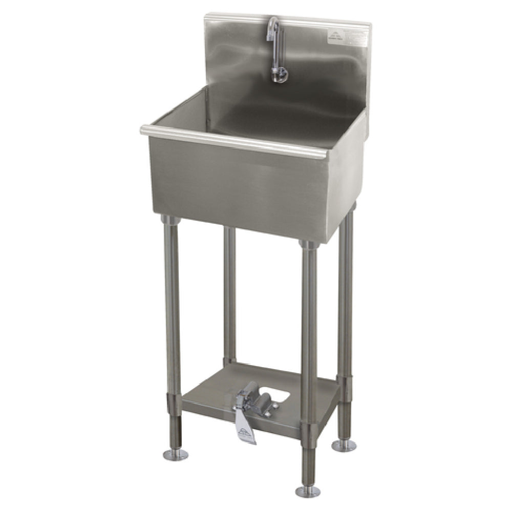 Advance Tabco 19-FM-23KV Multiwash Hand Sink With Stainless Steel Legs And Flanged Feet