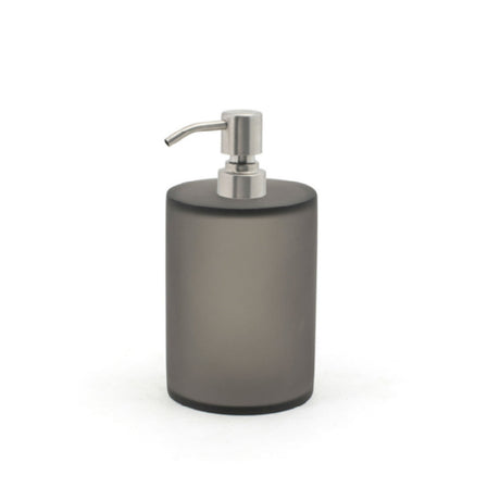 FOH RSP030GYR22 28oz Nassau Pump Smoke With Brushed Top Includes One RSP102BSS22 Pump Dispenser Top Silver