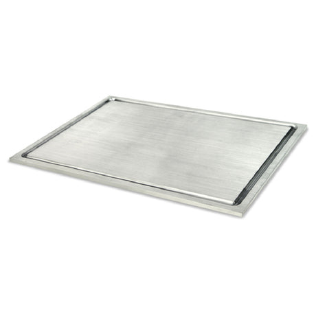 Steelite DW08H40ALUM Aluminium Plate 40.0"W X 14.375"D 18/10 Stainless