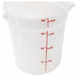 Cambro CAMRFS4148 Container Rnd 4qt 148 Poly/white