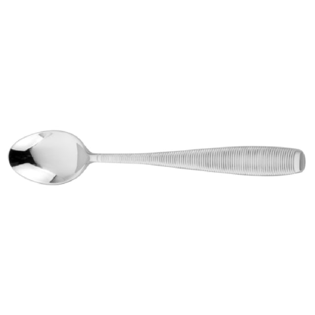 Steelite WLMAS04 Iced Teaspoon 5-3/4" Grooved Handle