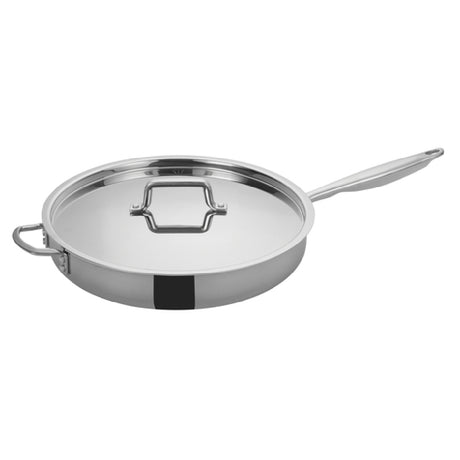 Winco TGET-7 Tri-Gen™ Induction-Ready Sauté Pan 7 Qt. 14" Dia. X 5-1/8"H