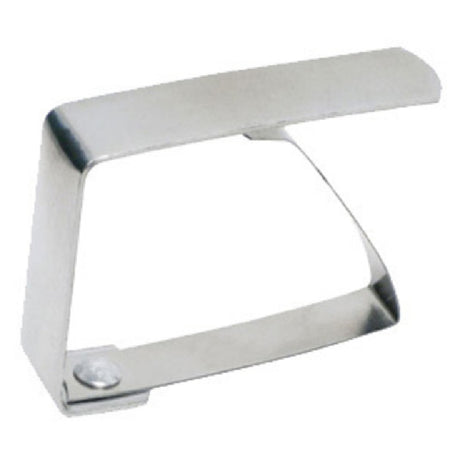 Winco TBC-1 Table Cloth Clip Fits Tables Up To 1-1/2" Thick Stainless Steel