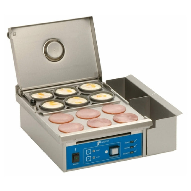 Antunes ES-600 Egg Station Cooks With Heat/steam Combination Cooks Max (6) 3" Eggs & Heats Pre-cooked Bacon