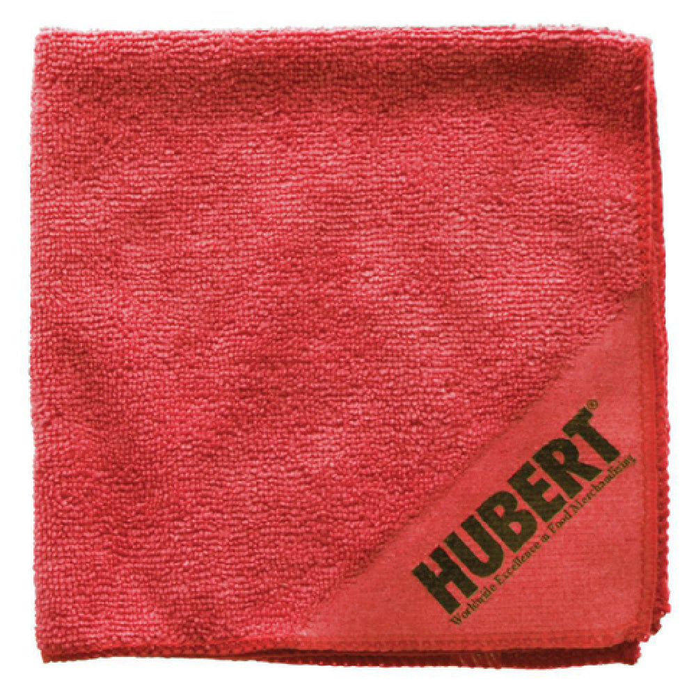 Hubert 92043 - Microfiber Scrubbing Cloth, 16" X 16", Electromagnetic Charged Fibers