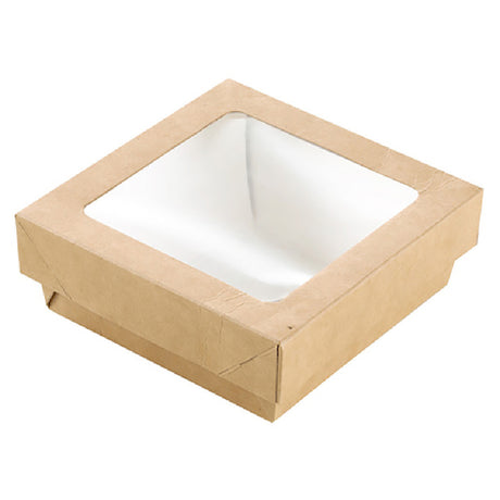 PacknWood 210KRAYB115 - Kray Take Out Box, 12 Oz., Base: 3.9" X 3.9" X 1.6"