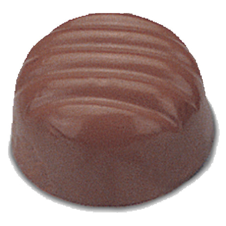 JB Prince K206 Chocolate Mold 11"W X 7"D O.A 1-3/16" Dia. X 11/16"H (30mm Dia. X 18mm) Size Forms