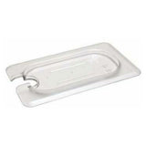 Cambro 90CWCN-135 Cover Ninth Notched 135 Clear
