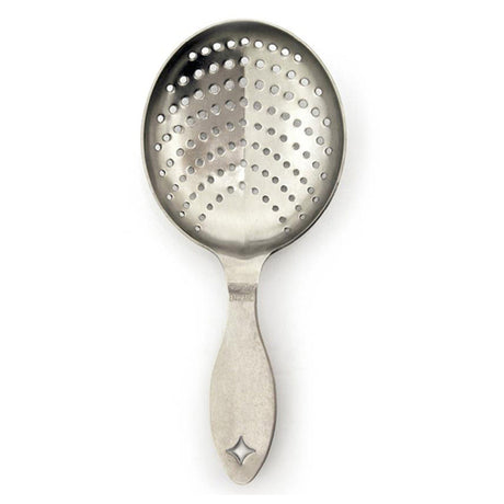 Spill-Stop 8018-4 Bonzer Julep Strainer Stainless Steel Distressed Finish (individually Boxed)