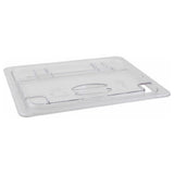 Cambro 20CWLN(135) Cover Half Notched 135 Clear