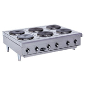 Royal Range Of California RHPE-36-6_208/60/1 Hotplate Electric Countertop