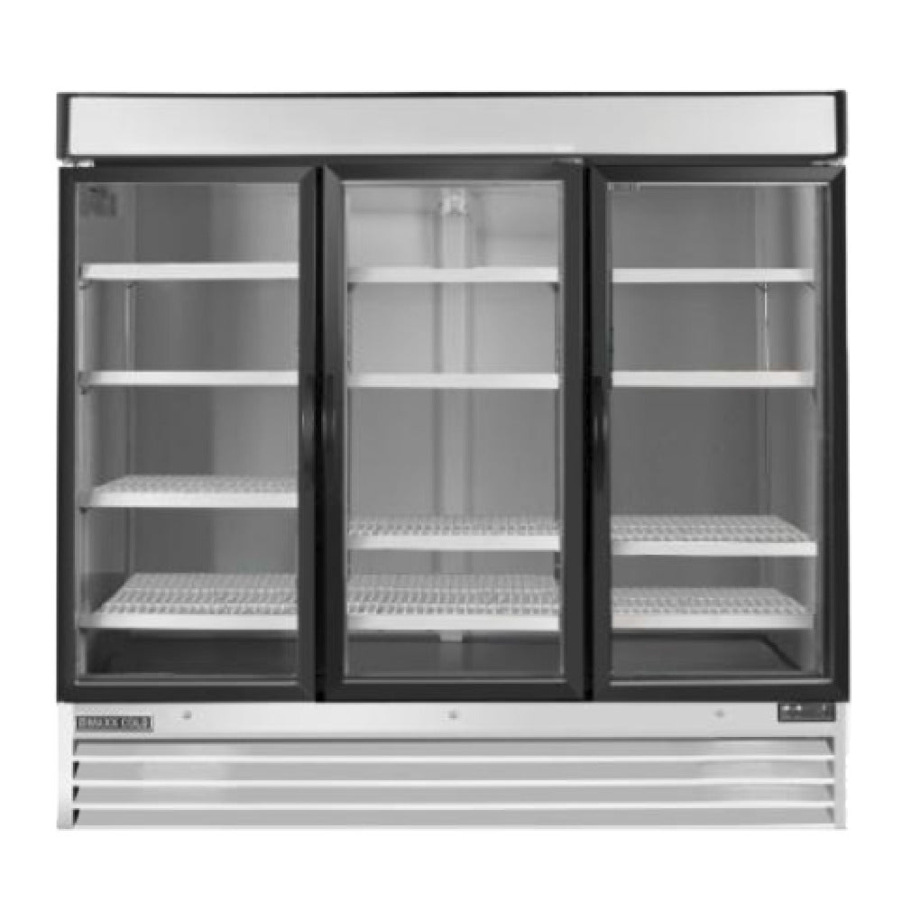 Maxximum MXM3-72FHC Maxx Cold X-Series Freezer Merchandiser Reach-in Three-section