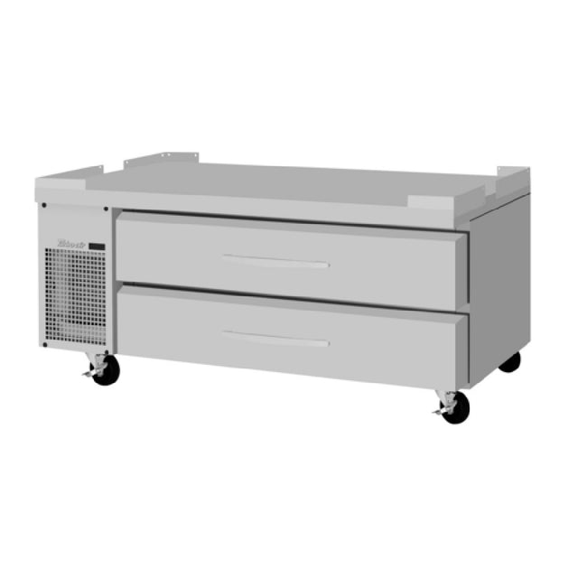 Turbo Air PRCBE-60F-N-FT PRO Series Freezer Chef Base One-section 60-1/8"L X 33-1/2"D X 21-3/8"H