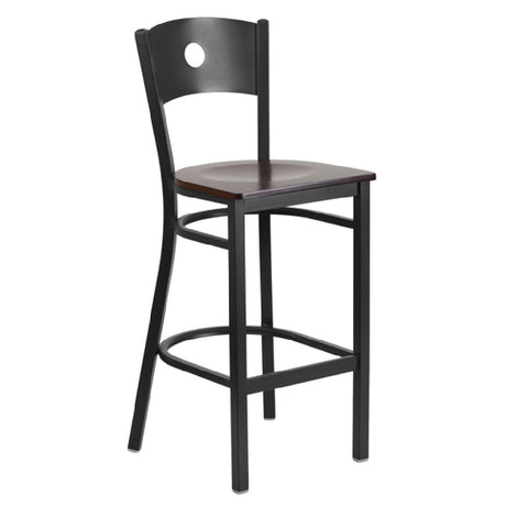 Flash Furniture XU-DG-60120-CIR-BAR-WALW-GG Hercules Series Restaurant Bar Stool