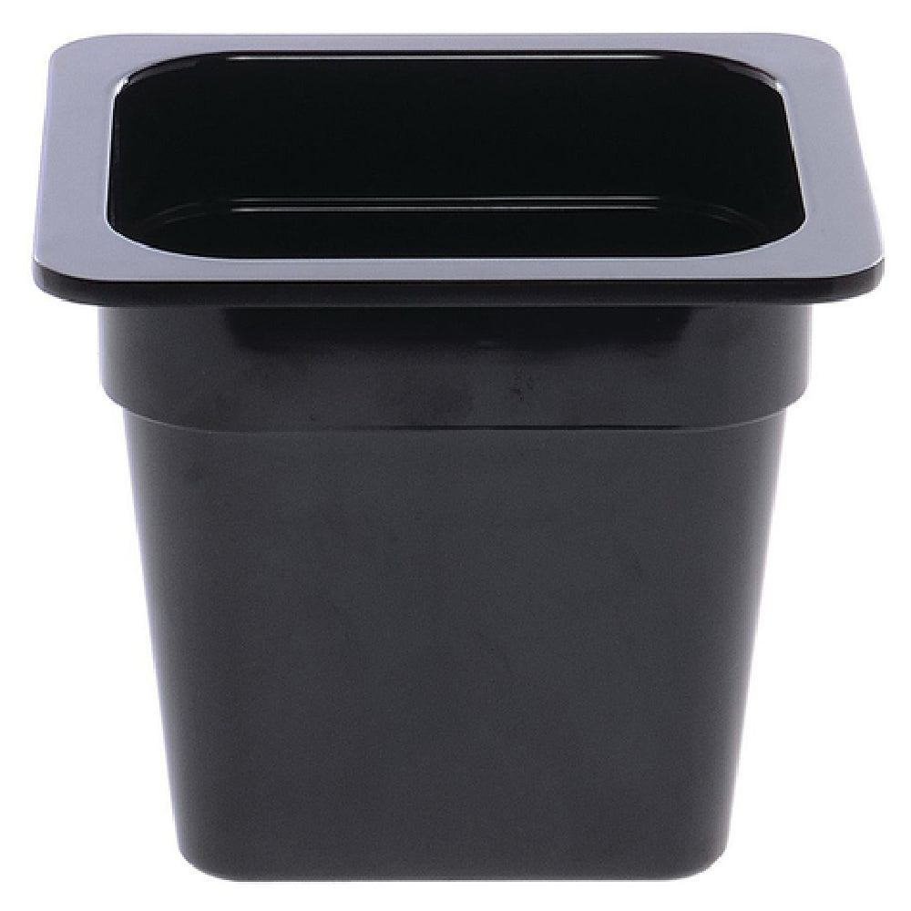 Hubert 12363 - Cold Food Pan, 1/6-size, 6-3/8" X 6-15/16" X 6"H