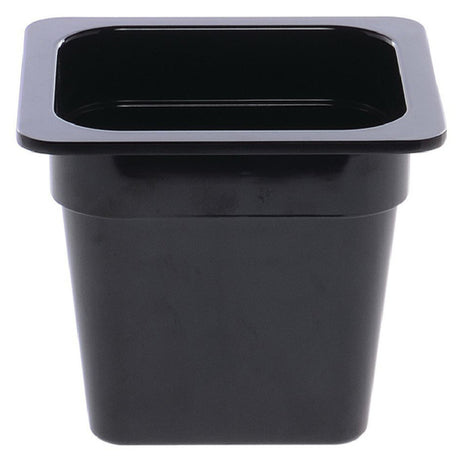 Hubert 12363 - Cold Food Pan, 1/6-size, 6-3/8" X 6-15/16" X 6"H