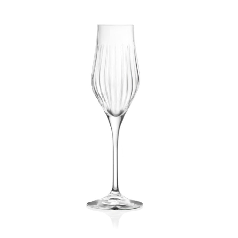 Steelite 677RCR398 - Flute Glass, 7.5 Oz., 3.5"W X 10"H