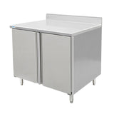 GSW USA CTD-P2448S Work Table Cabinet Base With Sliding Doors 48"W X 24"D X 35"H