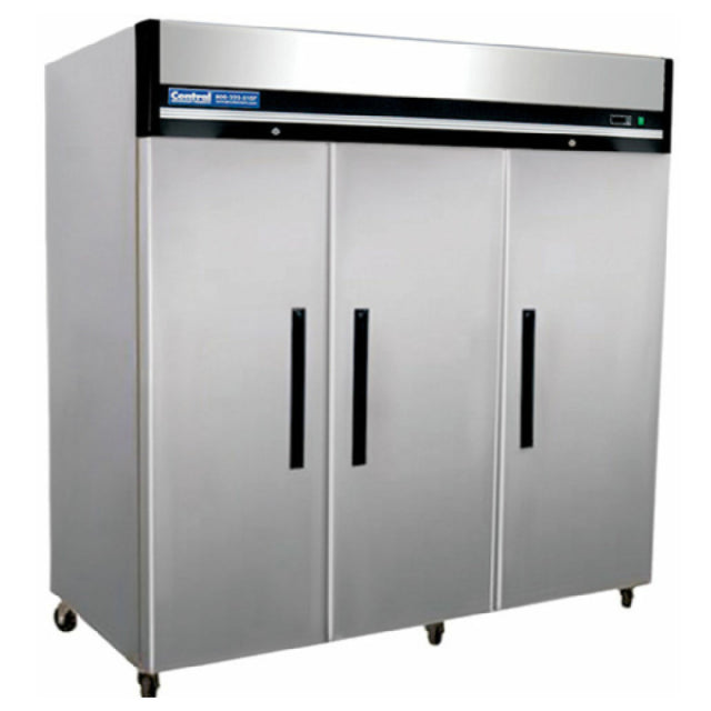 Hubert 69K-033 - Kratos® Reach-In Refrigerator, 81"W X 32.68"D X 82.68"H, Three Doors
