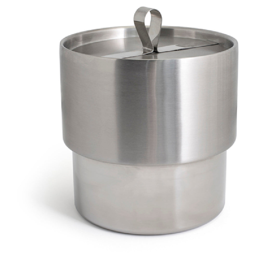 FOH RIB021BSS21 Tokyo Sumatra Ice Bucket 2-1/2 Qt. 7" Dia. X 7"H