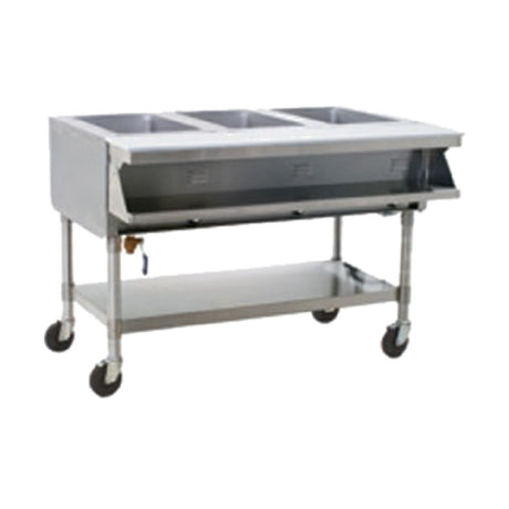 Eagle SPHT5-208-3 Portable Sealed Well Hot Food Table Electric Open Base