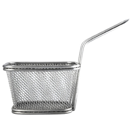 International Tableware FB-SS-43 Serving Fry Basket 7-1/4" X 3-3/8" X 5-1/4"H With Handle