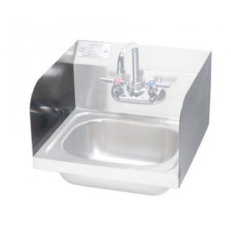 Krowne FG-LR2 Factory Installed 15" Side Splashes Left & Right Side Spot Welded To Side Of Hand Sink