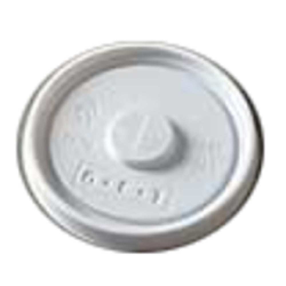 GET Enterprises LID-22091/22121-W Disposable Lid For 2209-12212-1 & 6616-1 Tumblers White (1000 Each Per Case)