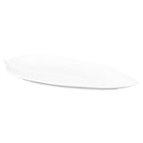 GET Enterprises M1465PL-NW Elite Global Solutions Platter 14"L X 6-1/2"W X 1"H Medium