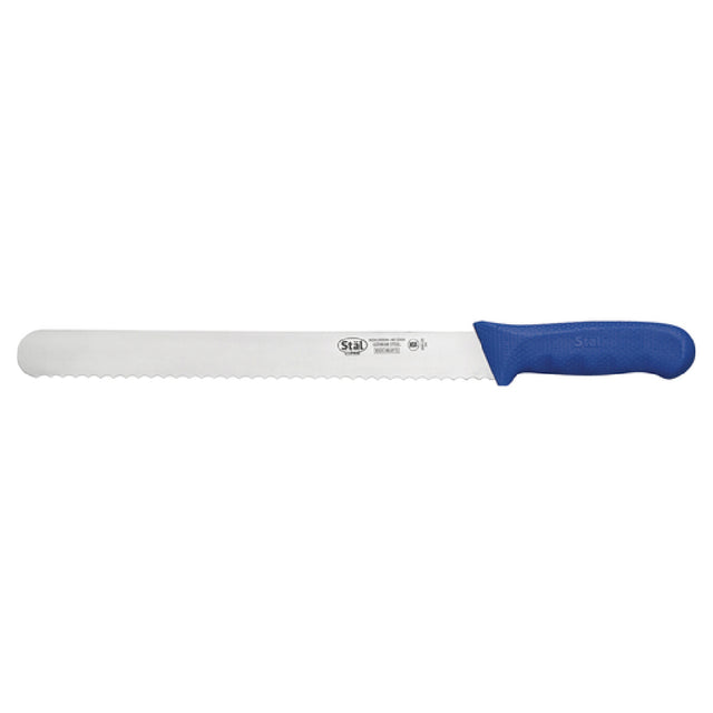 Winco KWP-121U Slicer Knife 12" Blade Wavy Edge