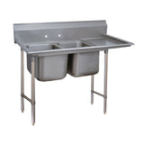 Advance Tabco 9-2-36-36R Regaline Sink 2-compartment With Right-hand Drainboard