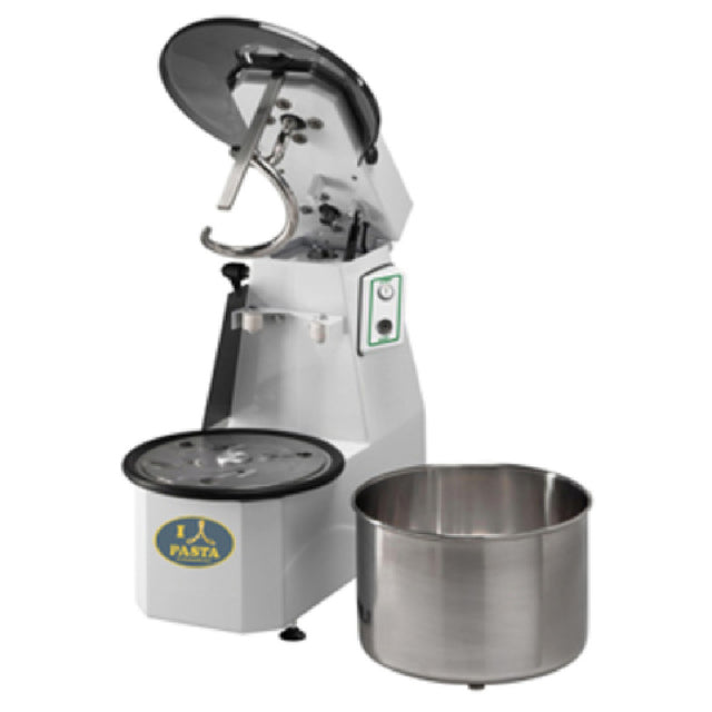 Arcobaleno Pasta Equipment ASMR40 Spiral Mixer Mixer Production: 40lbs. Flour Volume: 25lbs.