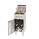 American Range AF-25/25_NAT - Fryer Floor Model, Gas, (2) Half Size
