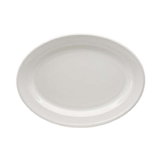 Arc Cardinal FP846 Santa Anita Glacial Oval Platter 10-5/8"L