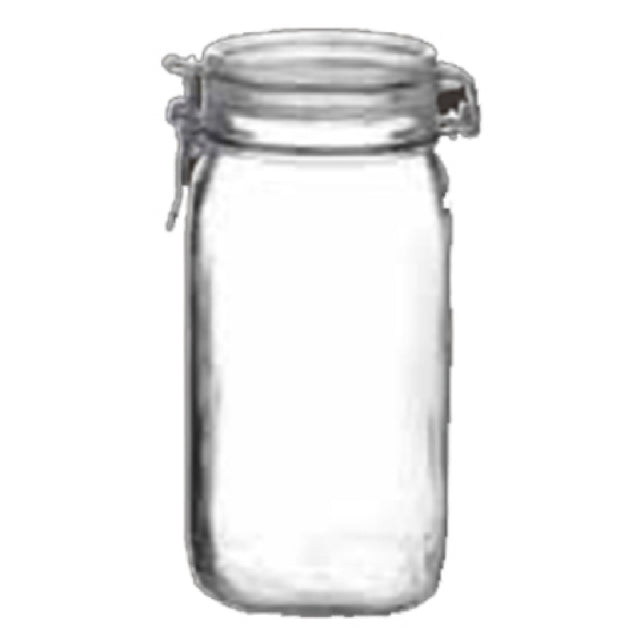 Steelite 4949Q454 Jar 1 3/4 QT. (H 8-3/4" M 4-1/4" T 3-3/4" B 4") Glass