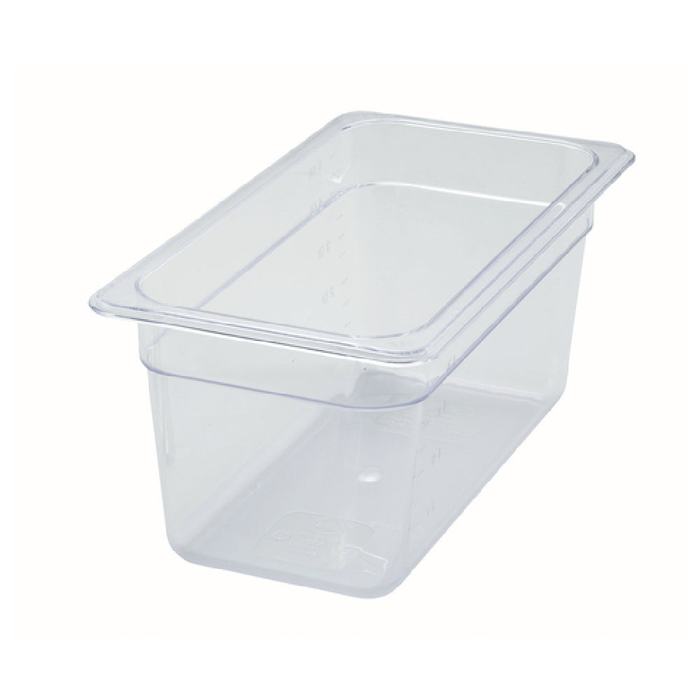 Winco SP7306 Poly-Ware™ Food Pan 1/3 Size 12-5/8" X 6-7/8"