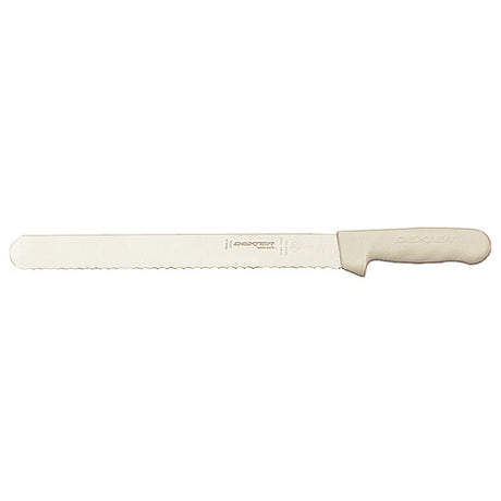 Franklin Machine Products 137-1519 Sani-Safe® Scalloped Roast Slicer By Dexter® 12" Blade High Carbon Steel