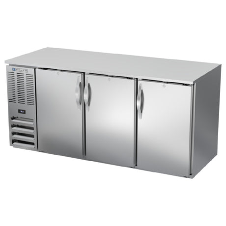 Beverage Air BB72HC-F-S - Refrigerated Food Rated Back Bar Storage Cabinet, Three-section