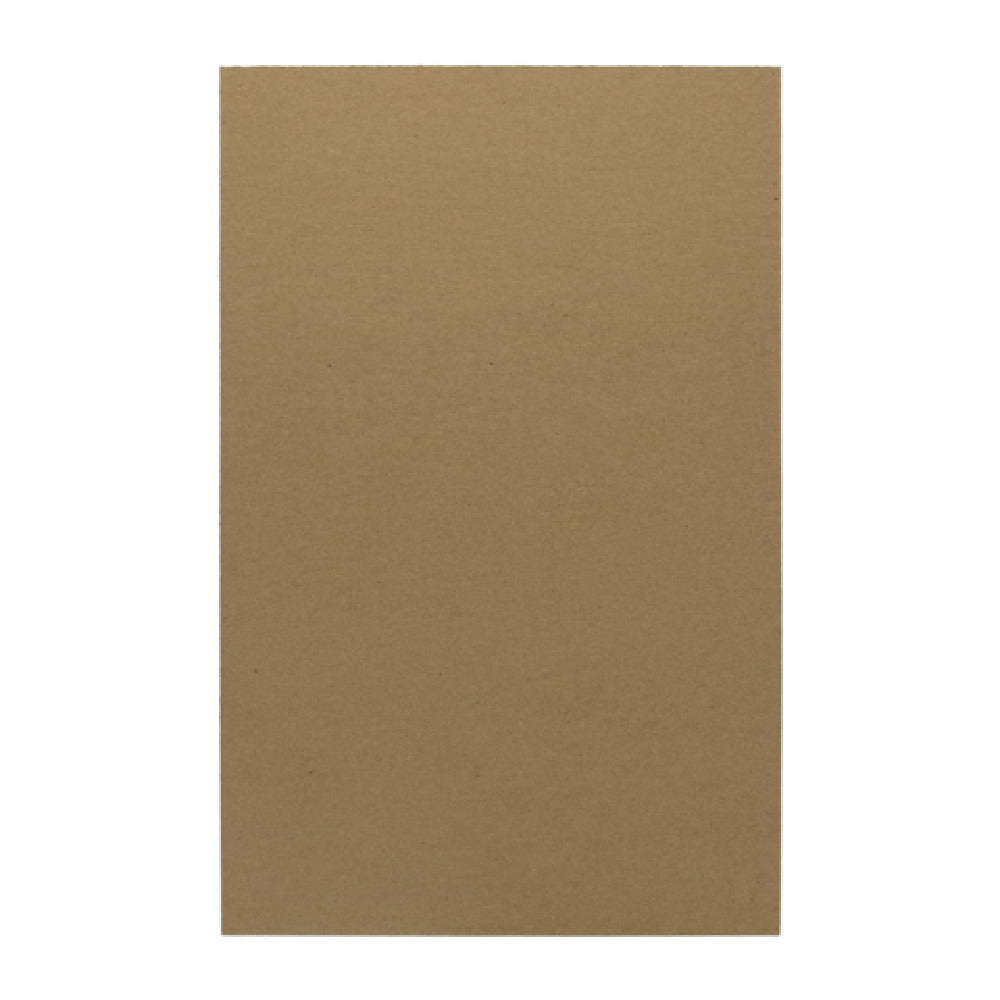 Risch CHIP 11X17 11 X 17 Brown And Rigid Hardboard Menu Stiffener Made For All Clear Vinyl And Deluxe Sewn Menu Covers