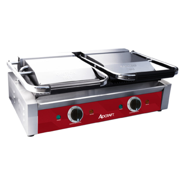 Admiral Craft SG813BS Adcraft Sandwich Grill Double Countertop