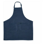 Chef Approved 167BAADJNV Bib Apron 32" X 28" (2) Front Pockets