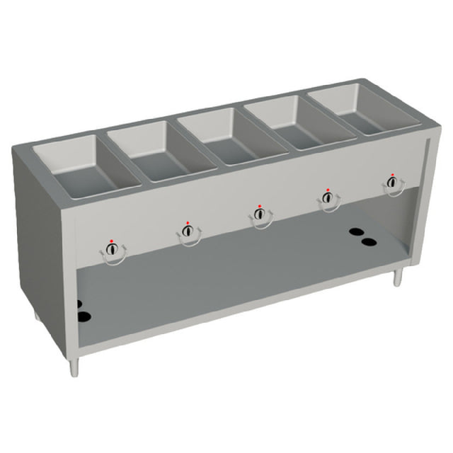 Duke 305-25PG_NAT_217125 AeroServ™ Hot Food Unit Gas 74"W X 24-1/2"D X 36"H