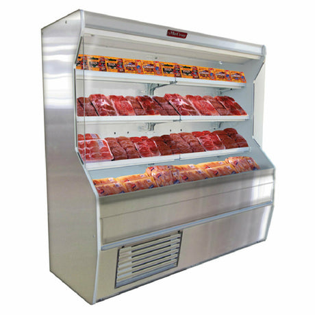 Howard-McCray R-M32E-10-S-LED Meat Open Merchandiser 122"W Open Front