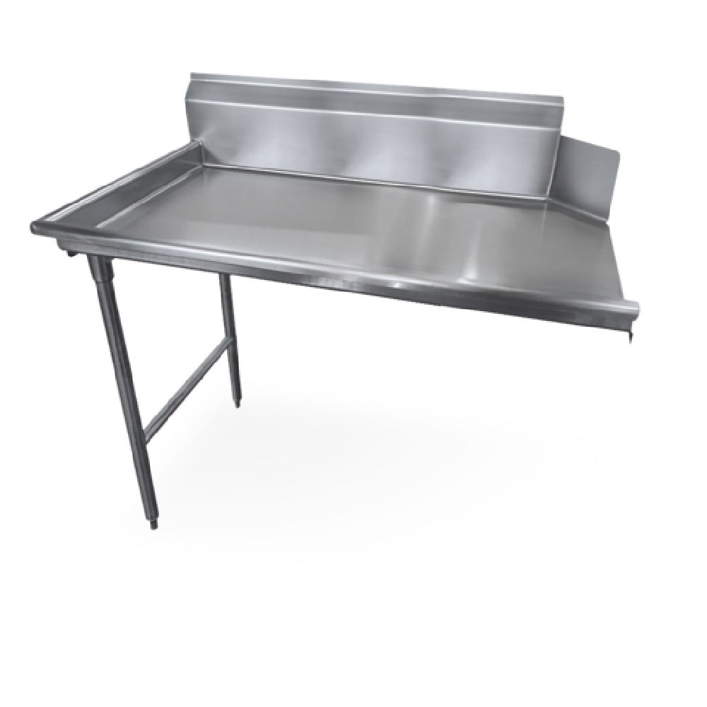 Steel Works Stainless SWCDT-60L Clean Dish Table 30" X 60" X 43-3/4"H 16ga/304 Stainless Steel