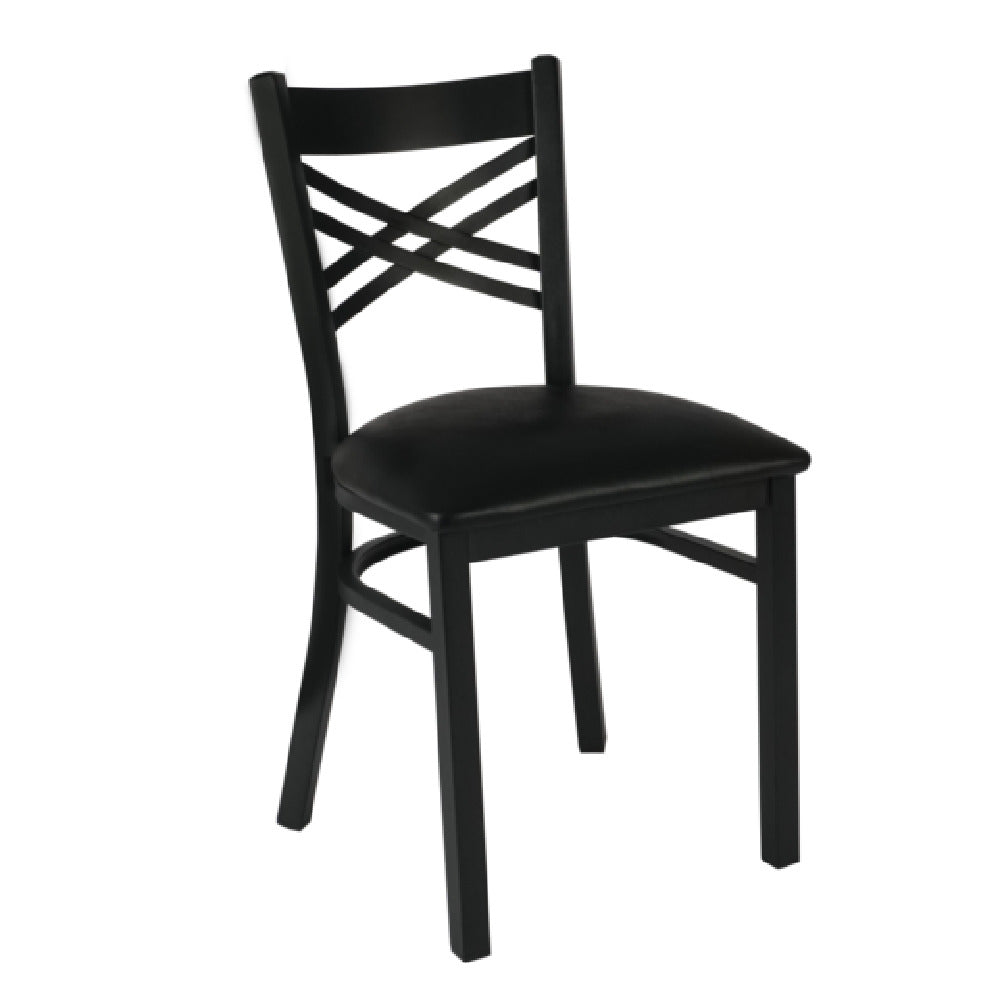 JMC Furniture X SERIES CHAIR VINYL X Series Chair Indoor Use X Back