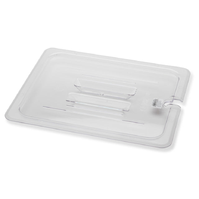 Royal Industries ROY PCC 1200-2 Food Pan Cover 1/2-size Notched