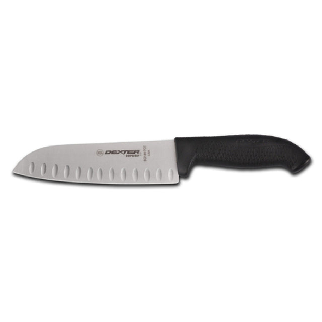 Dexter Russell SG144-7GEB-PCP SofGrip™ (24503B) Santoku Knife 7" Duo-edge