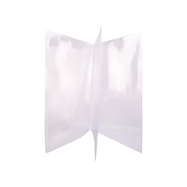 Risch 61 8.5X14 Clear Vinyl Menu Cover 8-1/2" X 14" Triple Pocket