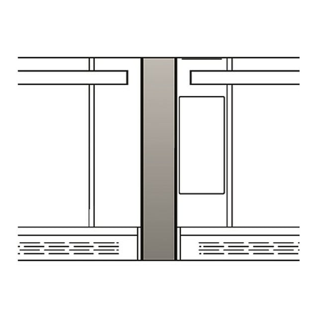 UNOX XUC169 Side-by-side Positioning Kit The Kit Contains All The Necessary Elements For The Correct Installation And Side-by-side Positioning Of 2 Ovens.