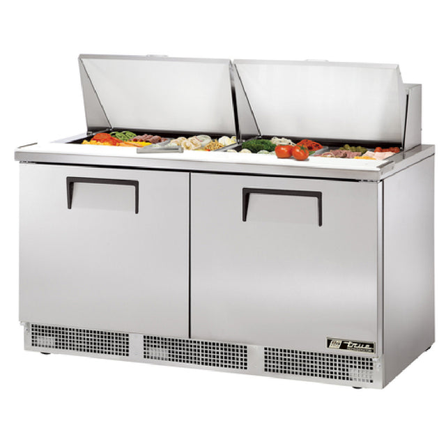 True Refrigeration TFP-64-24M Sandwich/Salad Unit Two-section Rear Mounted Self-contained Refrigeration